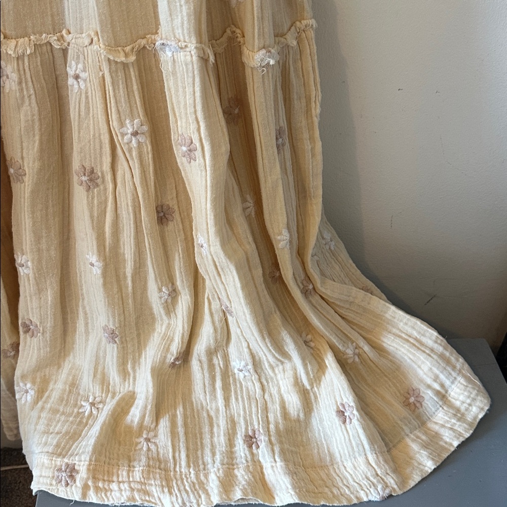 Free People Dahlia Smocked Maxi Dress - Large - Picture 11 of 12